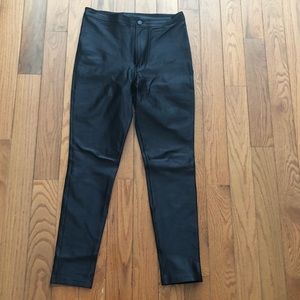 American Apparel Classic Black Disco Pants